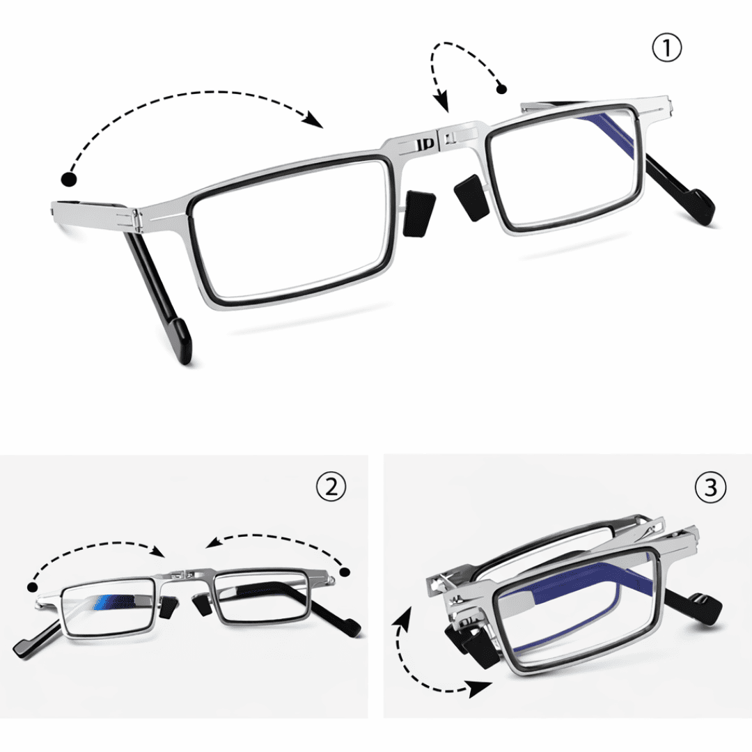 Gafas plegables con bloqueo de Luz – Compactas y Portátiles