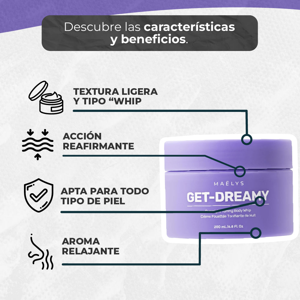 OFERTA 2X1 GET-DREAMY®  Crema Corporal