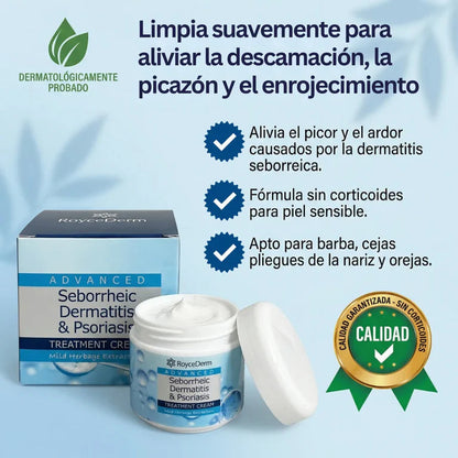 Crema RoyceDerm® - Alivia La Dermatitis En Minutos