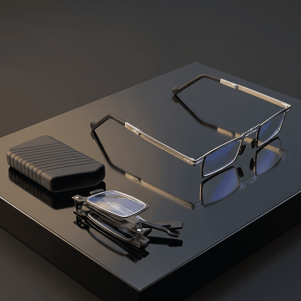 Gafas plegables con Bloqueo de Luz Azul – Compactas y Portátiles